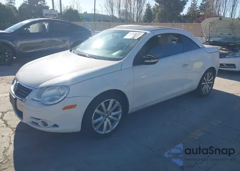 2009 Volkswagen Eos Komfort z USA, uszkodzony, nr VIN WVWBA71F89V014648